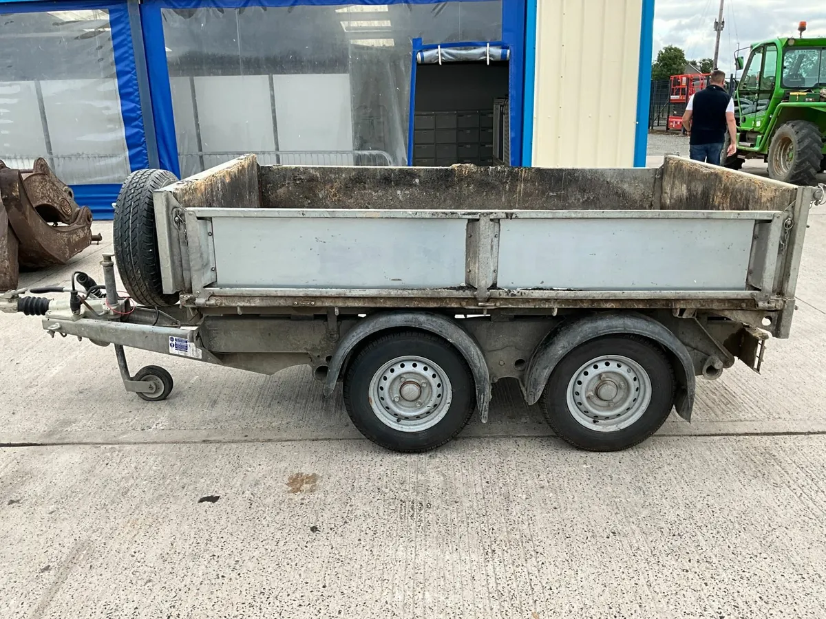 IFOR WILLIAMS TWIN AXLE 2700KGS TIPPING TRAILER - Image 2
