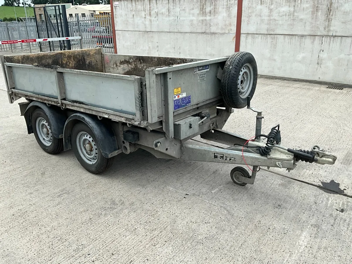 IFOR WILLIAMS TWIN AXLE 2700KGS TIPPING TRAILER - Image 3