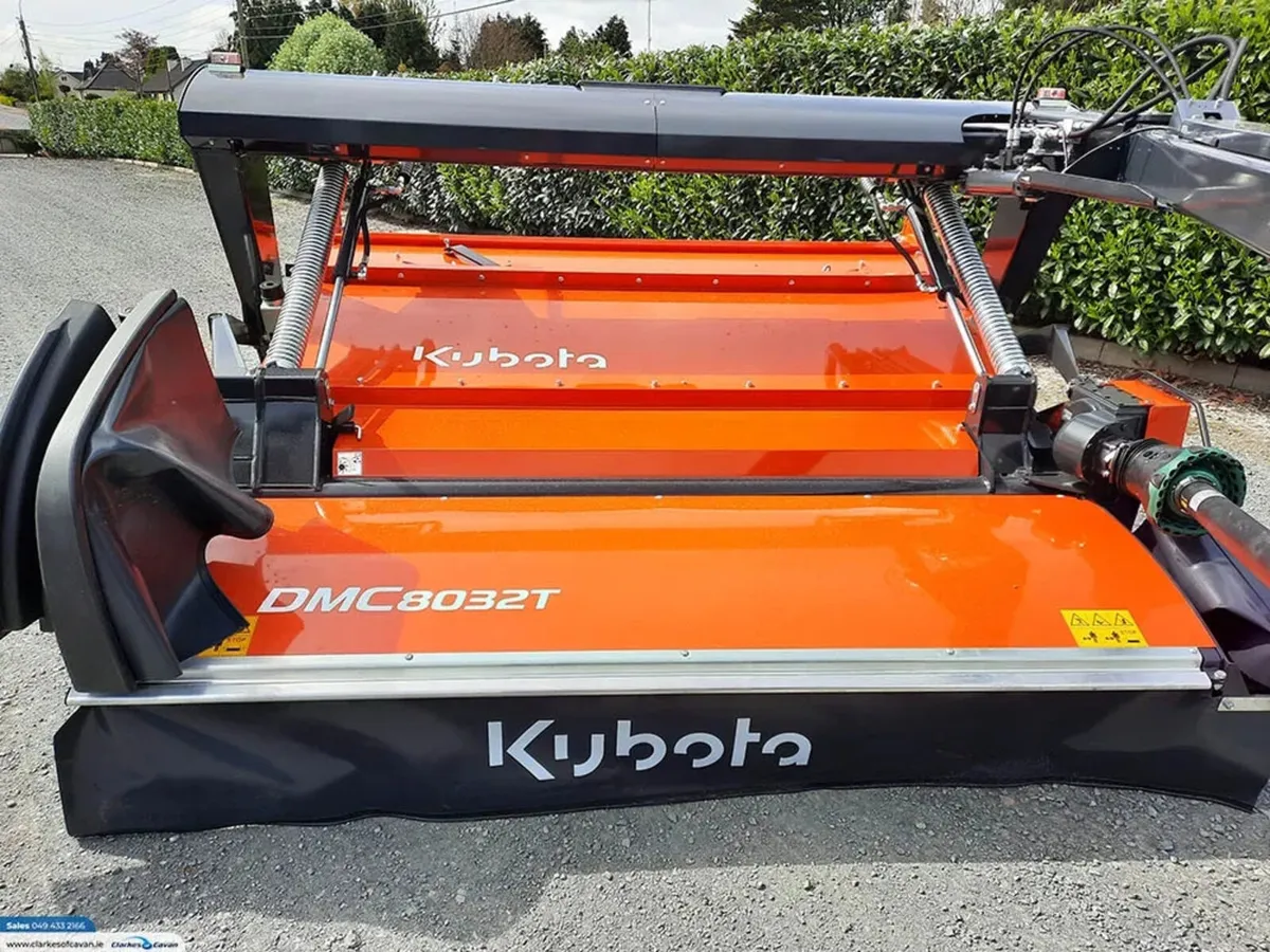 New Kubota DMC8032T Trailed Mower - Image 3