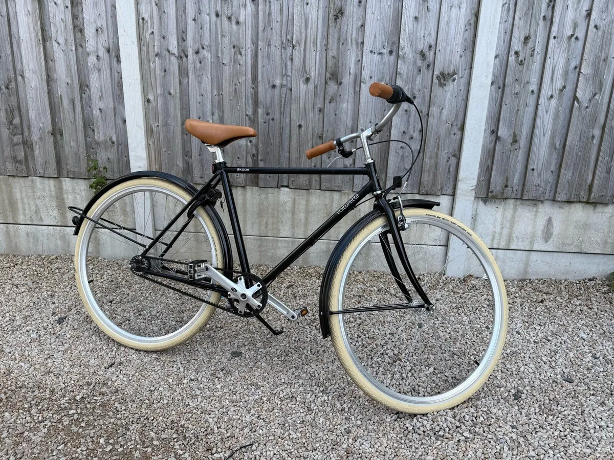 ŠKODA VOITURETTE Retro City Bicycle - Image 4