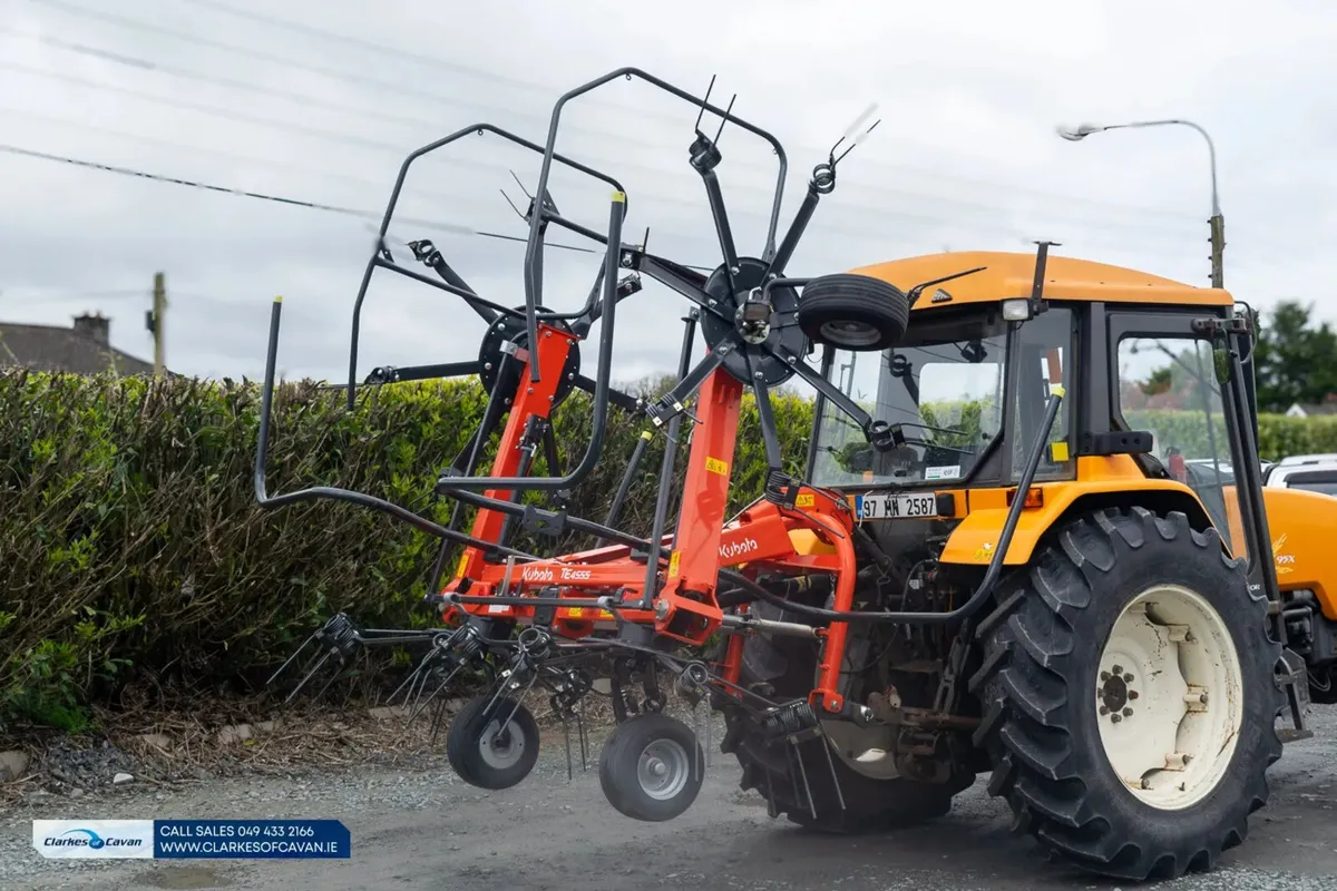 New Kubota TE4555 Tedder - Image 1