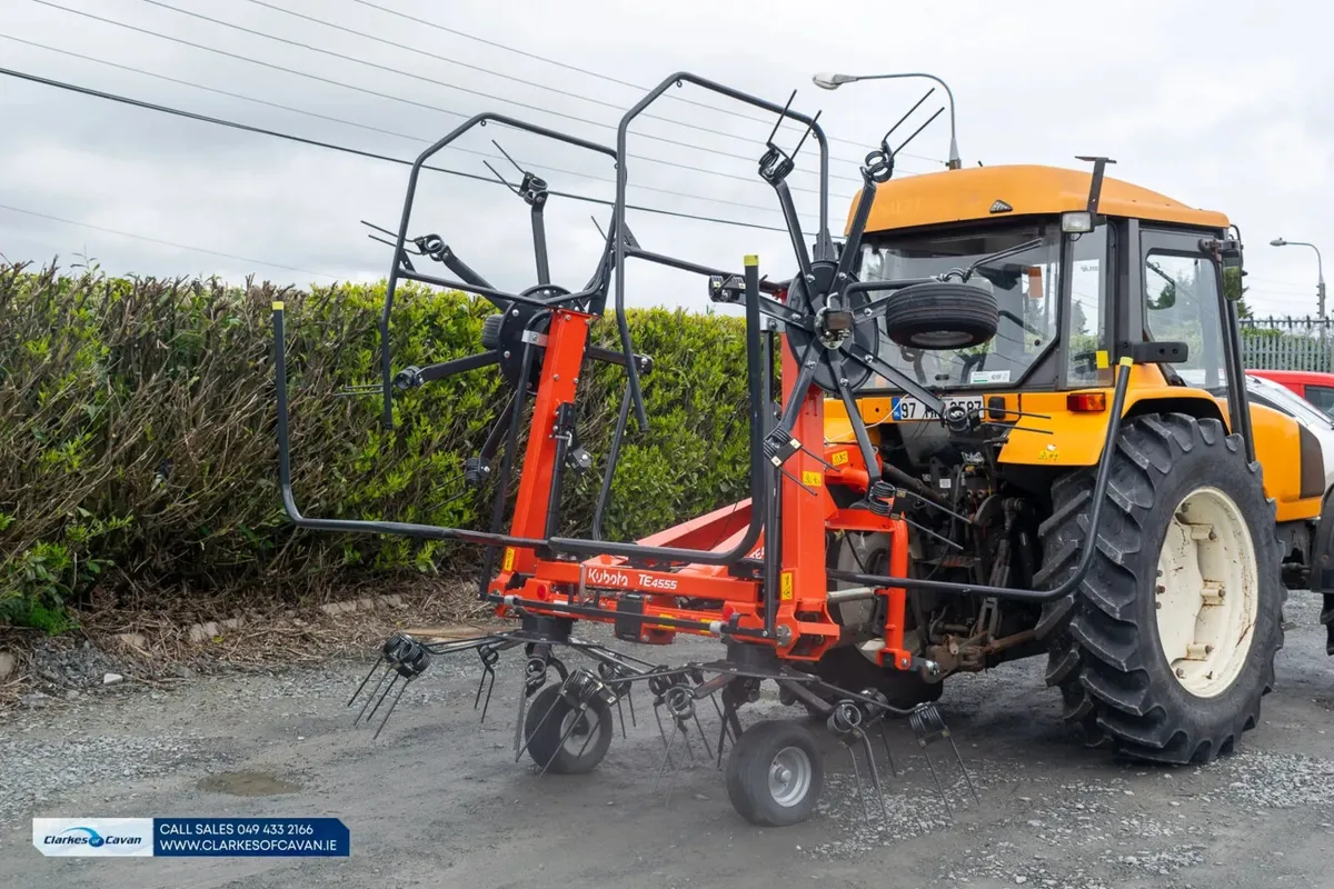 New Kubota TE4555 Tedder - Image 4