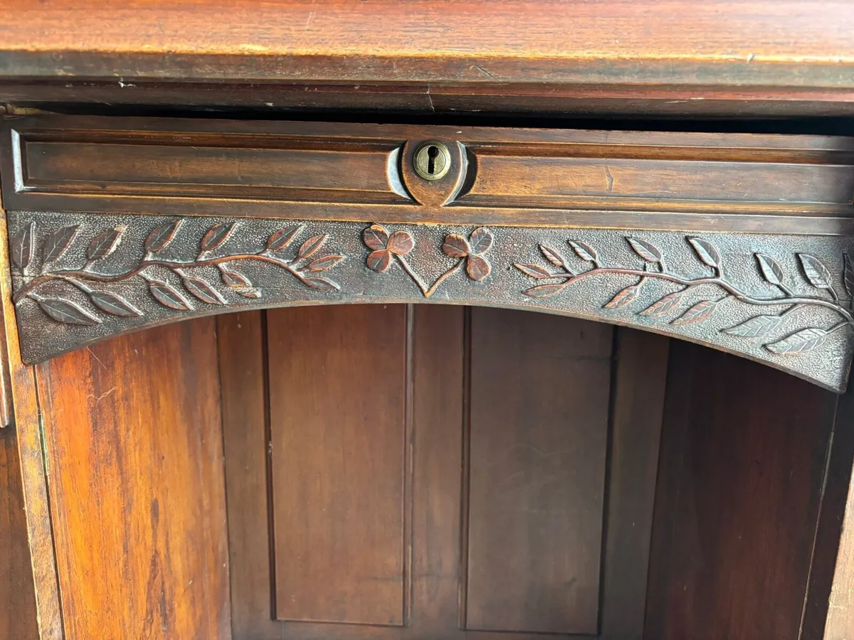 Irish William IV Secretaire desk. - Image 3