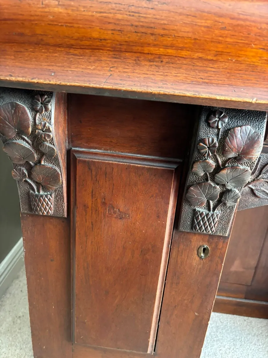Irish William IV Secretaire desk. - Image 4