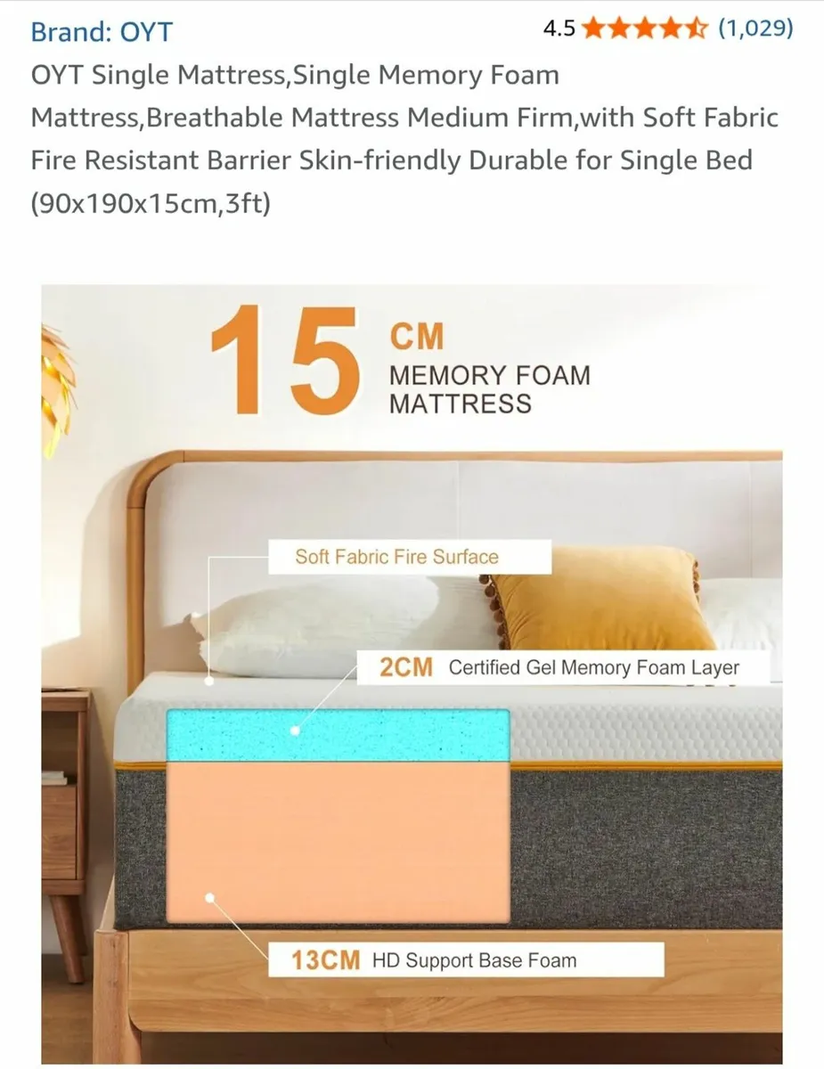 Single mattress - Image 2