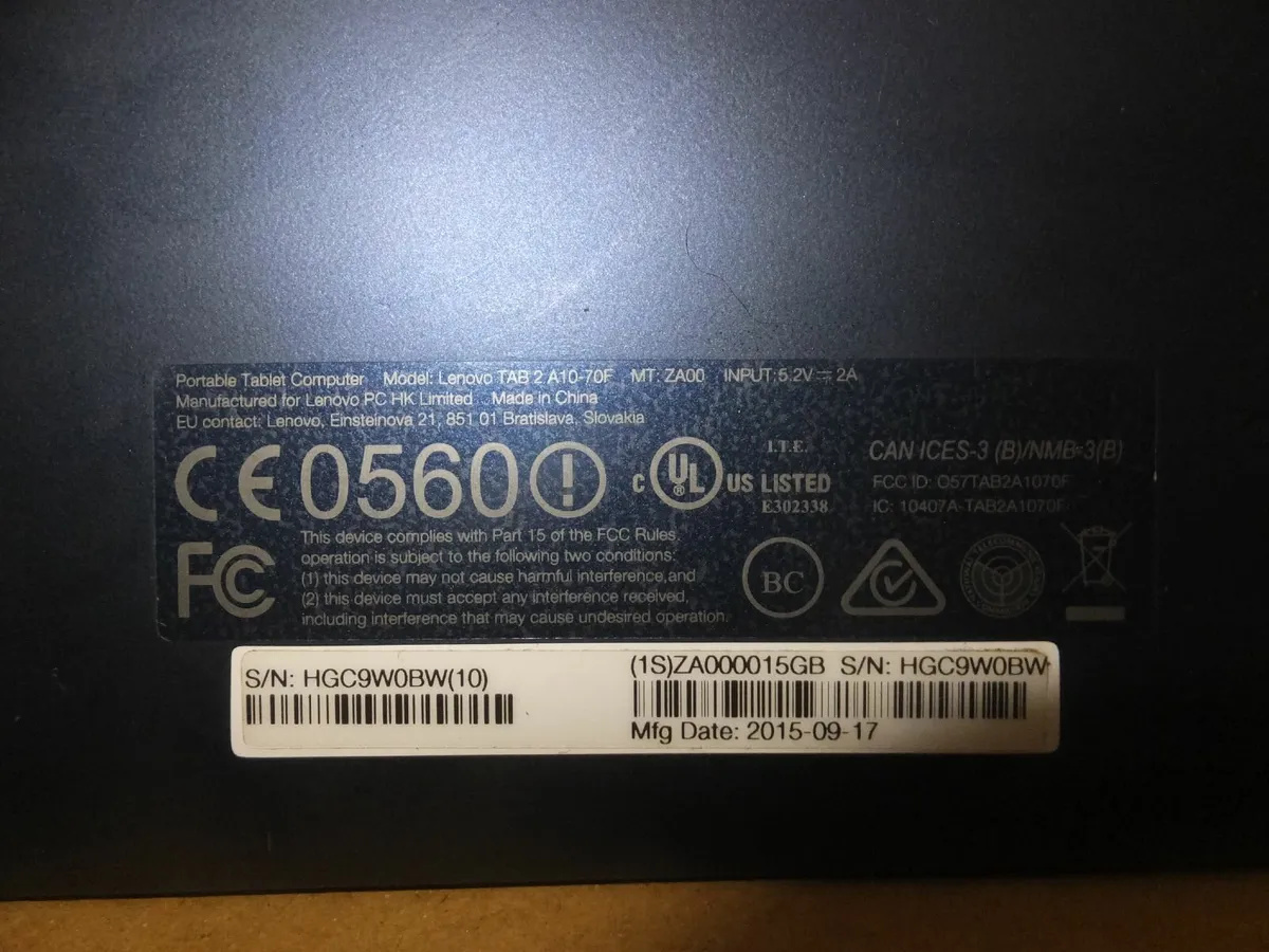 Lenovo tablet - Image 2