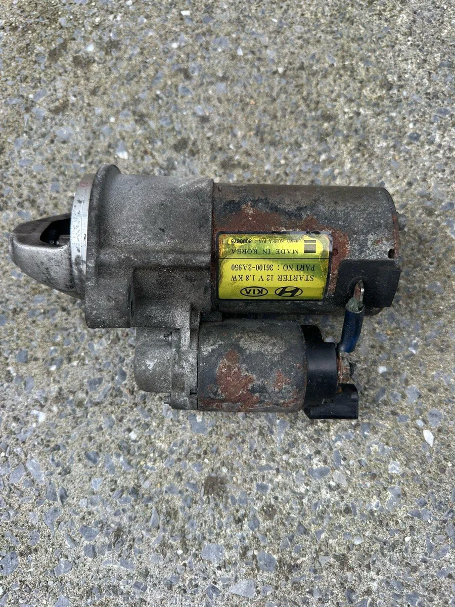 Alternator & Starter Kia Optima - Image 1