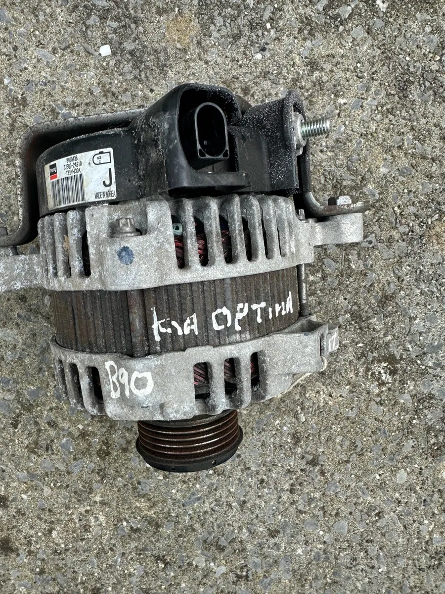 Alternator & Starter Kia Optima - Image 3
