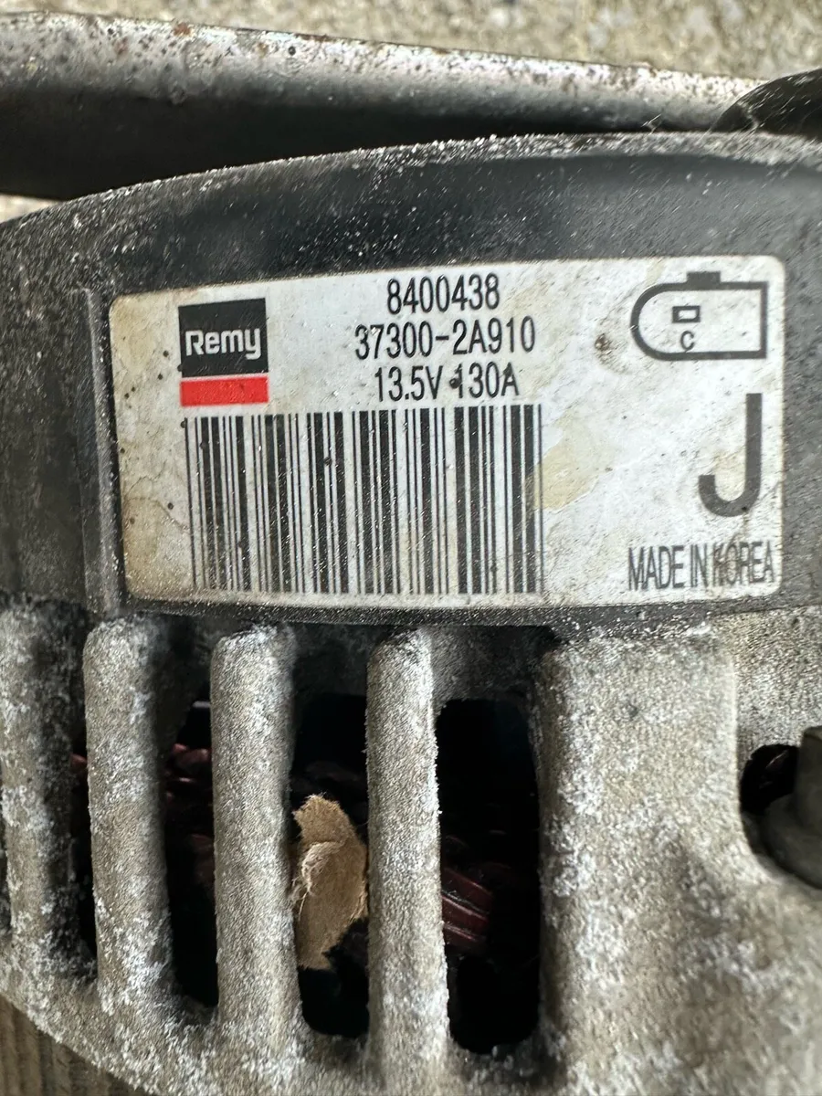 Alternator & Starter Kia Optima - Image 4
