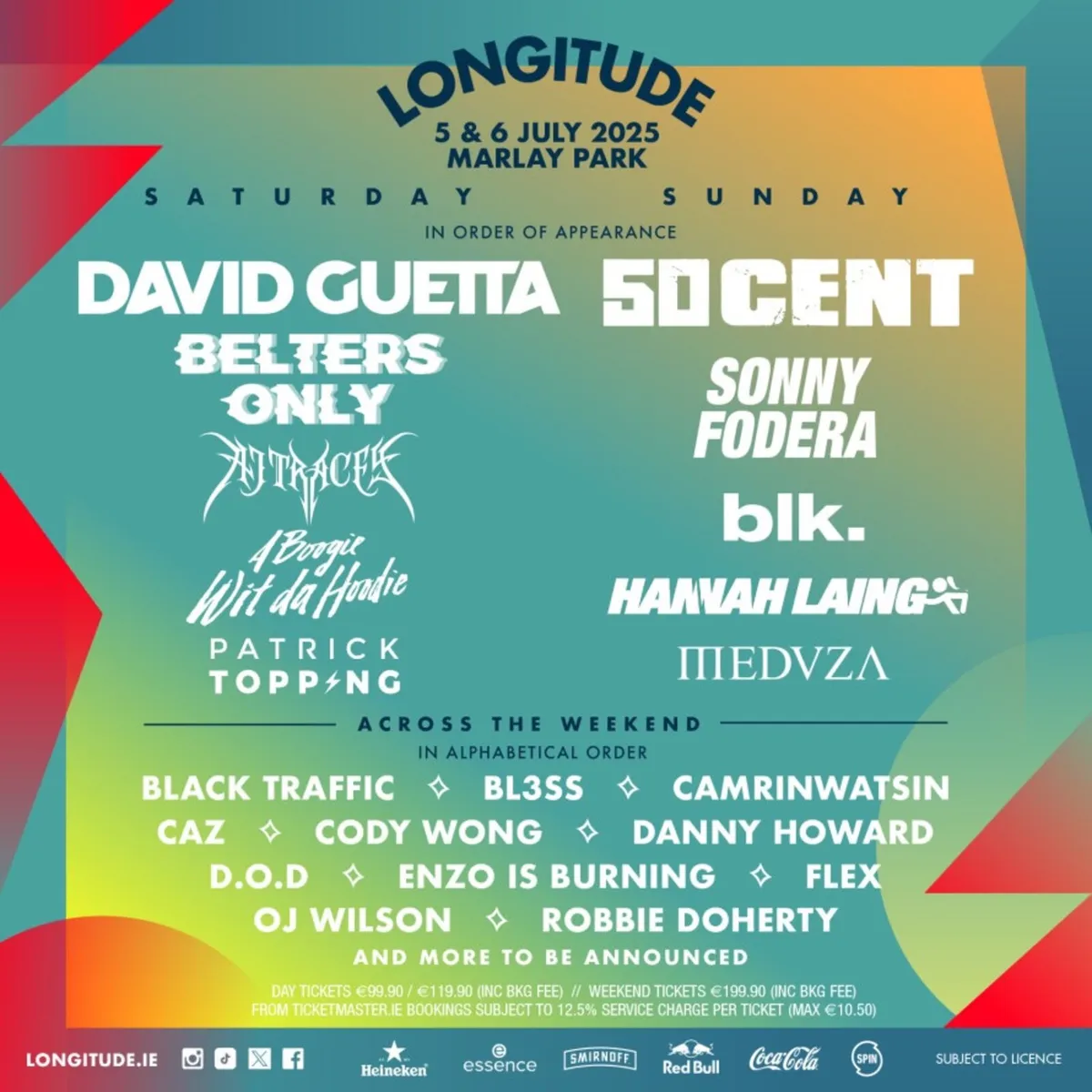 Longitude Bus ticket from Waterford Sunday
