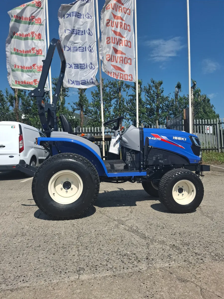 Iseki TM4270 Hydrostatic ROPS Compact Tractor - Image 3