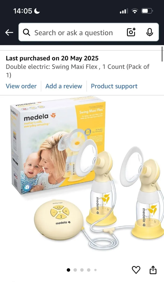 Medela Swing Maxi Flex Double Electric Breast Pump - Image 2