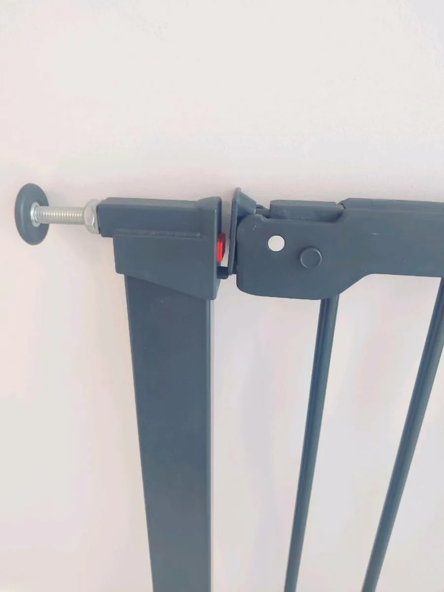 Dark Grey Baby Stair Gate - Image 2