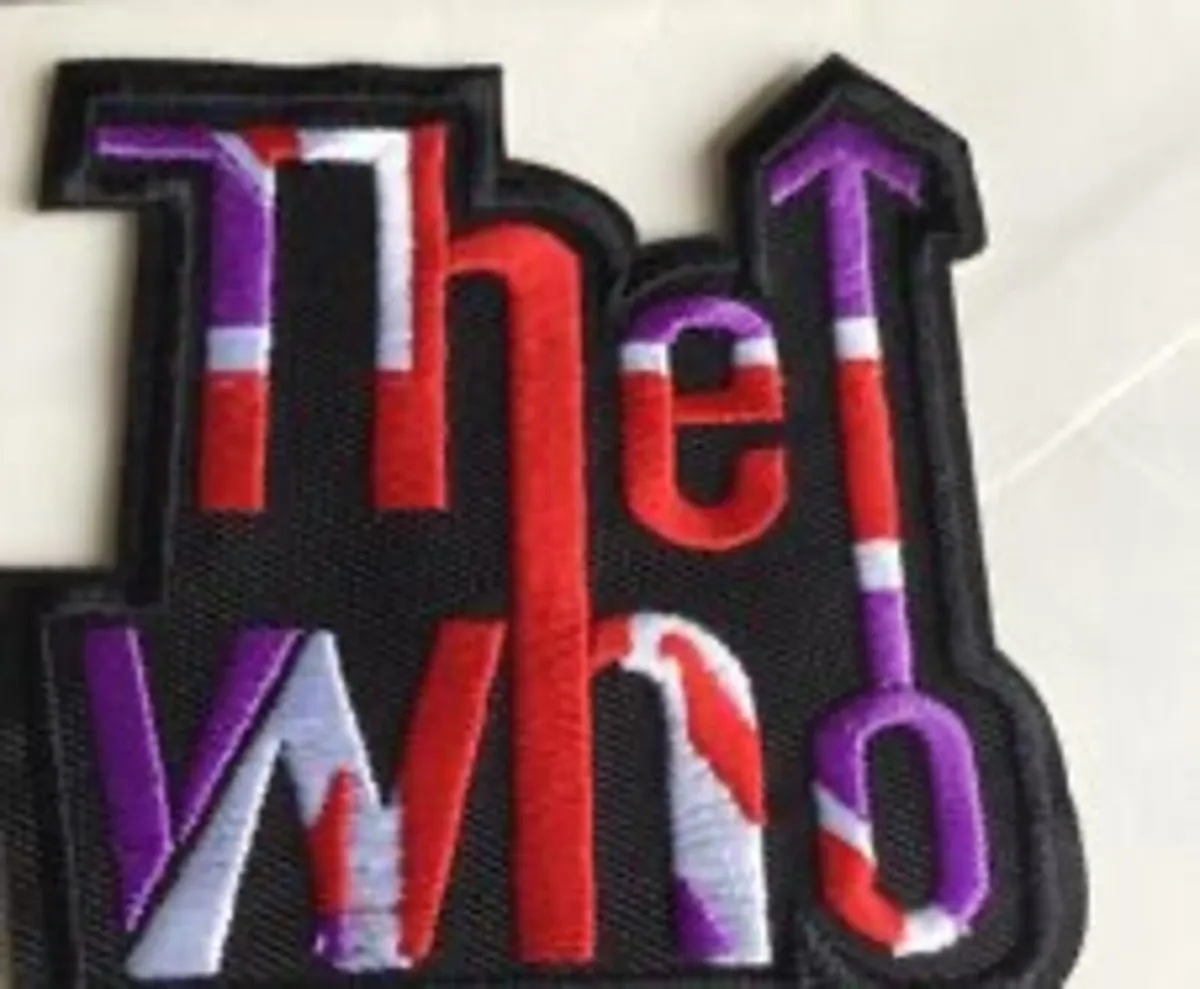 The WHO Iron/sew on Patch