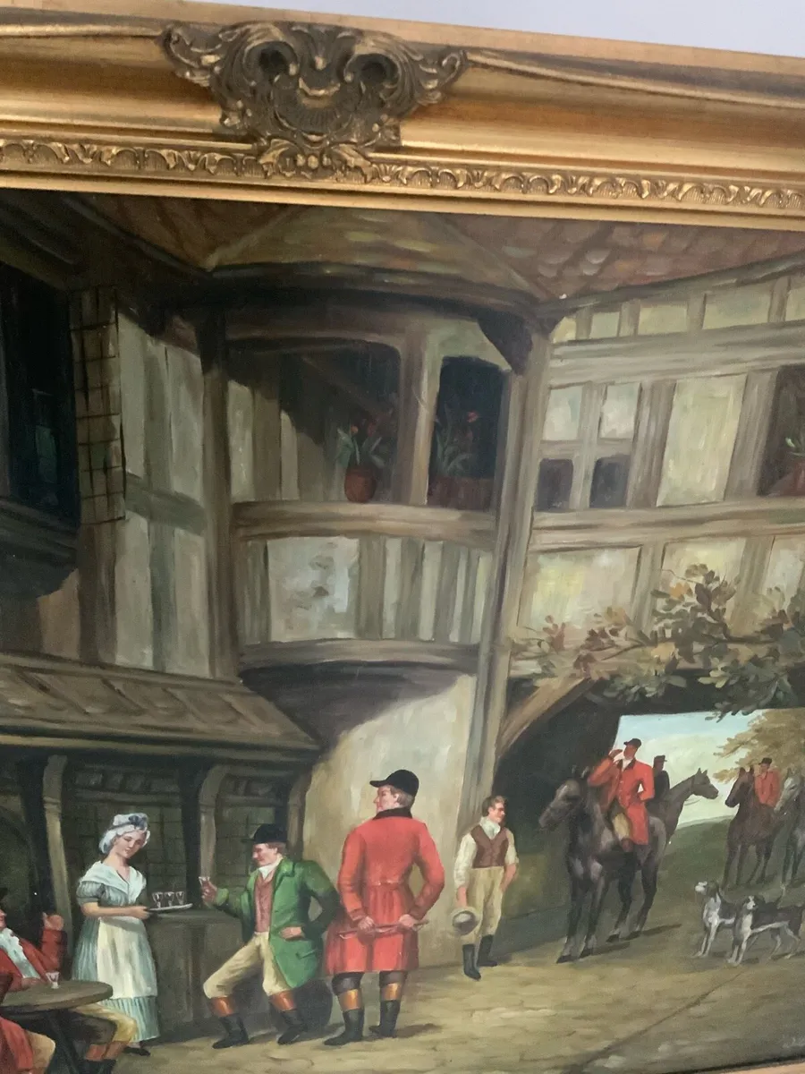 1979 Vintage oil painting - Image 3