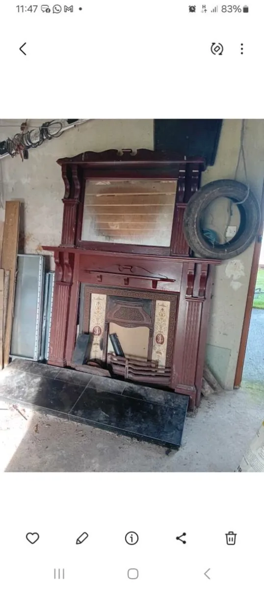 Fire place and base - Image 3