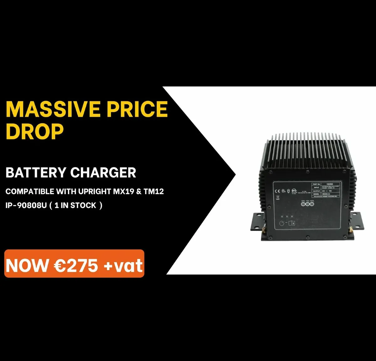 Upright Battery Charger