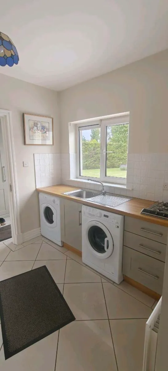 Utility Room Kitchen Units and white goods - Image 1