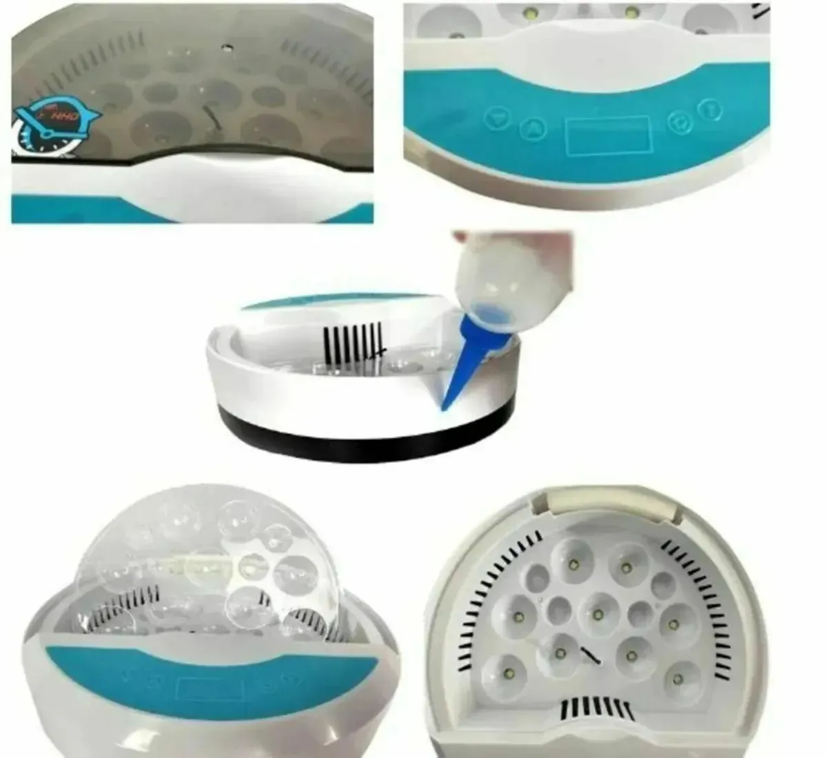 9 eggs + 4 bird eggsAutomatic Egg Incubator – Farm - Image 3