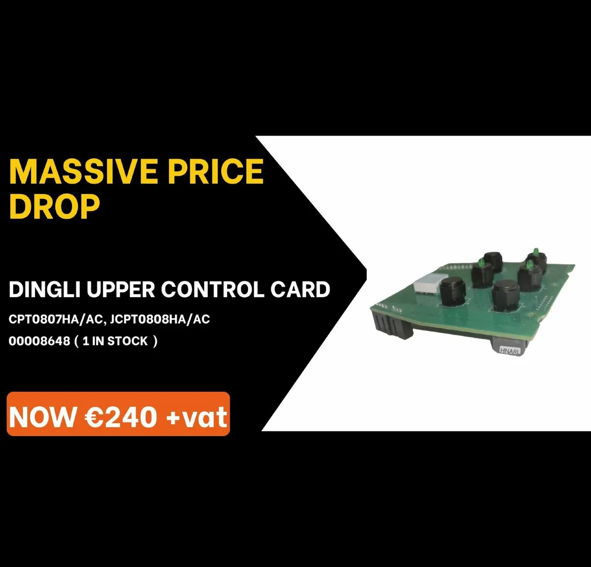 Dingli Upper Control Card