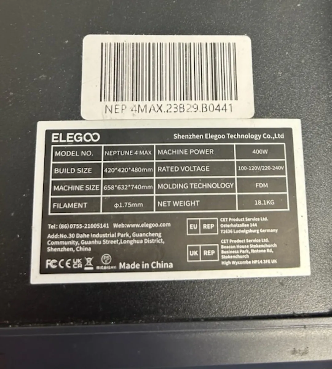 Elegoo Neptune 4 Max 3D Printer - Image 3