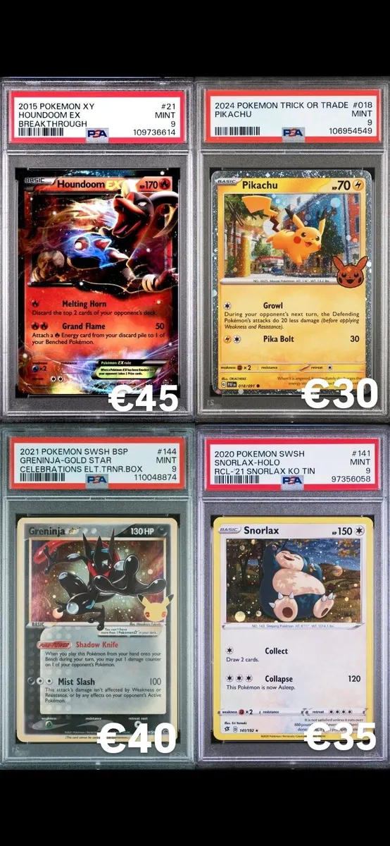 Pokemon Psa Graded Rare holo Collectibles charizar - Image 2