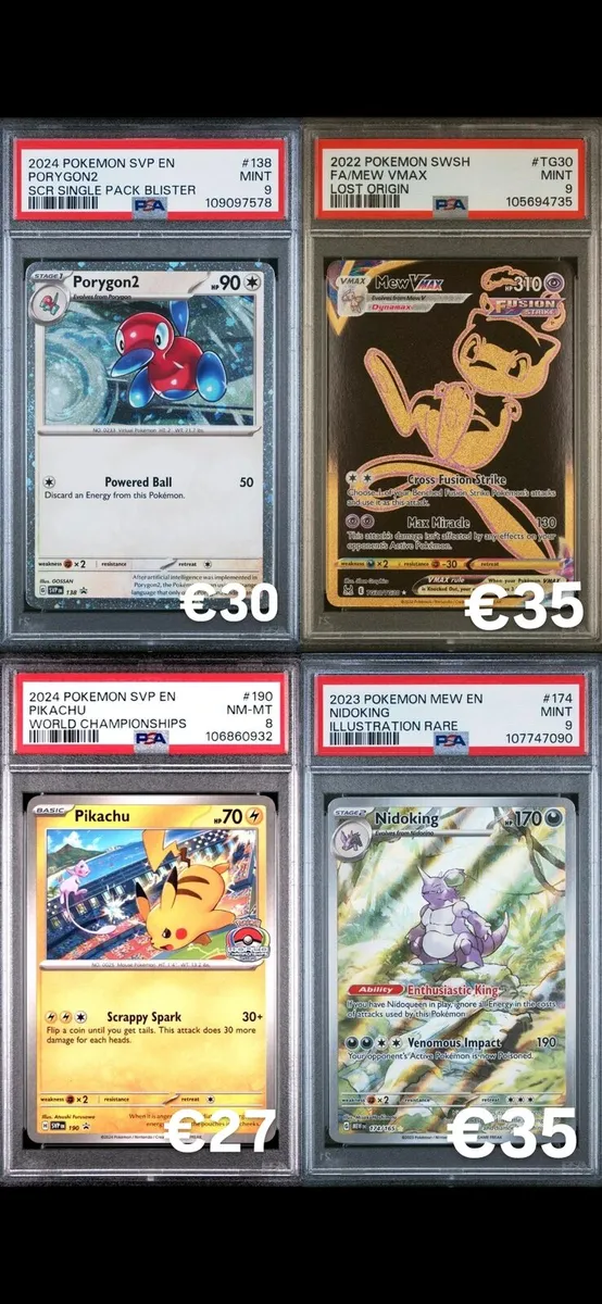 Pokemon Psa Graded Rare holo Collectibles charizar - Image 4