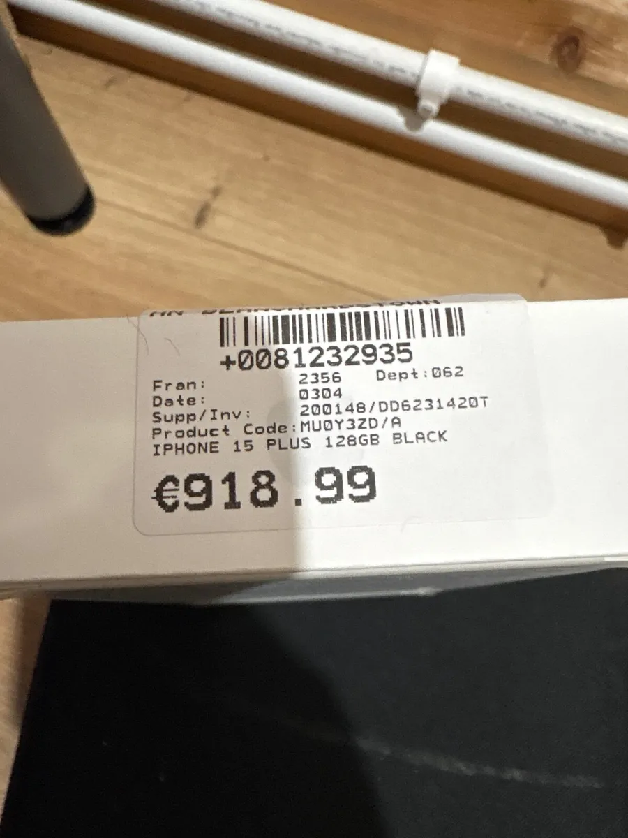 iPhone 15 plus brand new in sealed box - Image 3