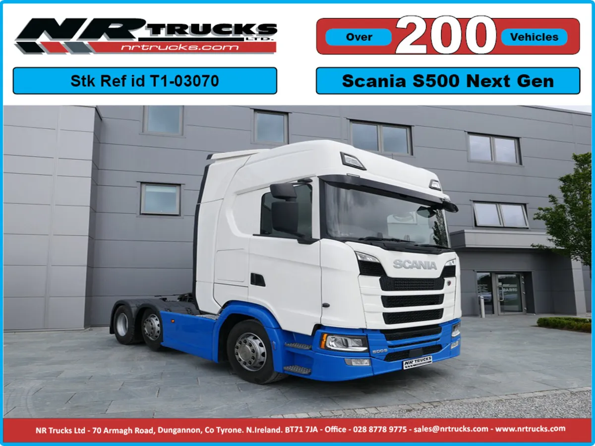 Scania S500 N/G Highline 6x2 Midlift auto gearbox - Image 1