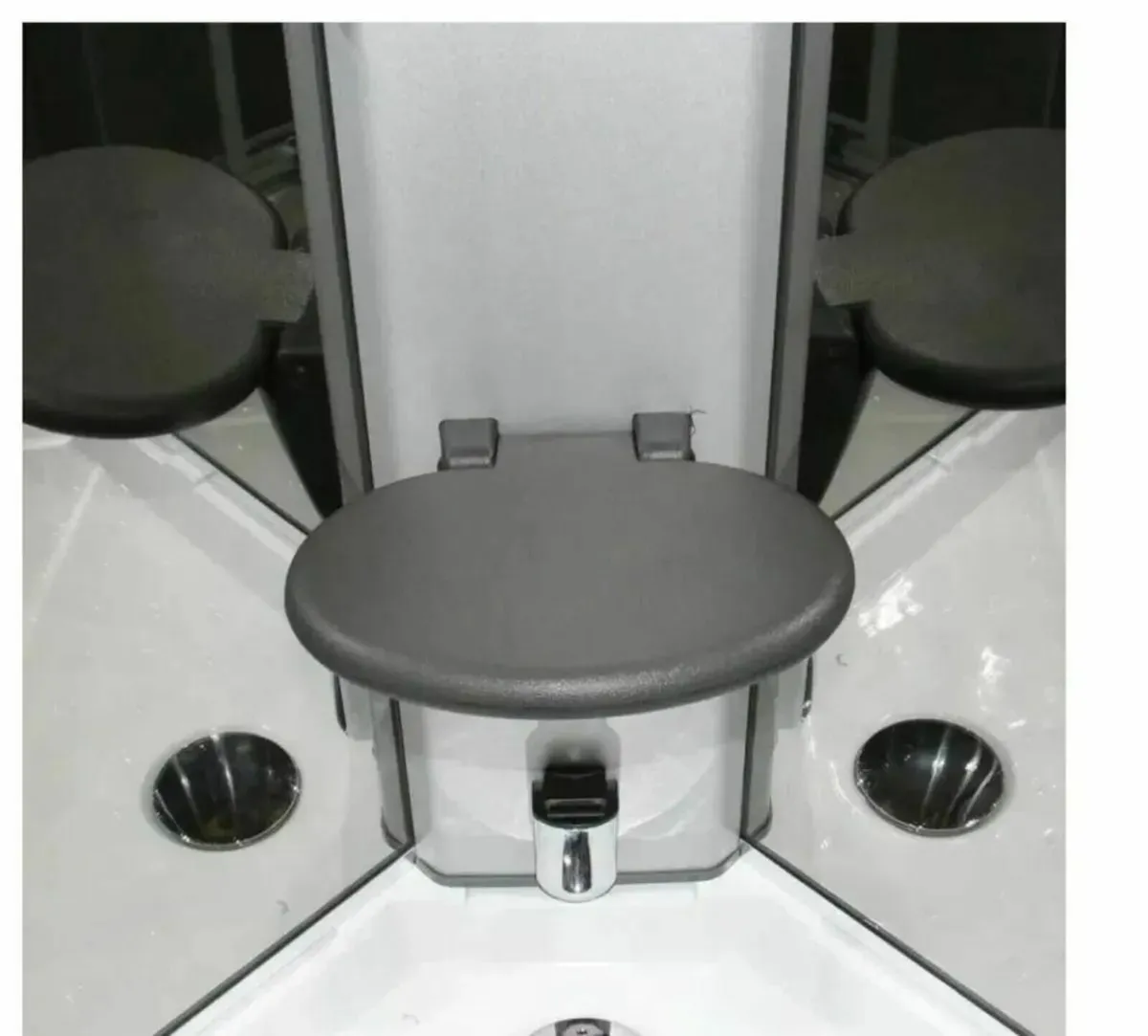Premium Steam Shower Pod - 900mm Quadrant - Image 4