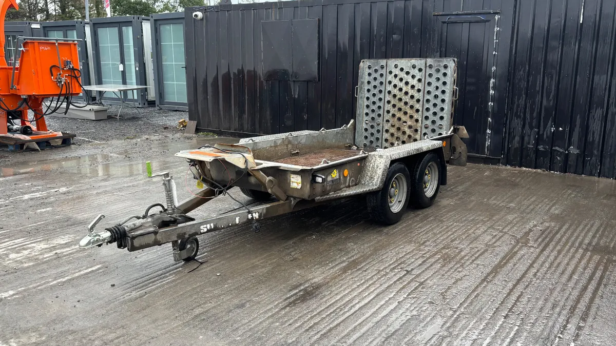 Ifor Williams 2.7ton 9ft x 4ft Plant Trailer - Image 3