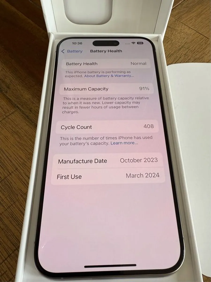 iPhone 15 Pro Max Titanium (512gb) - Image 1