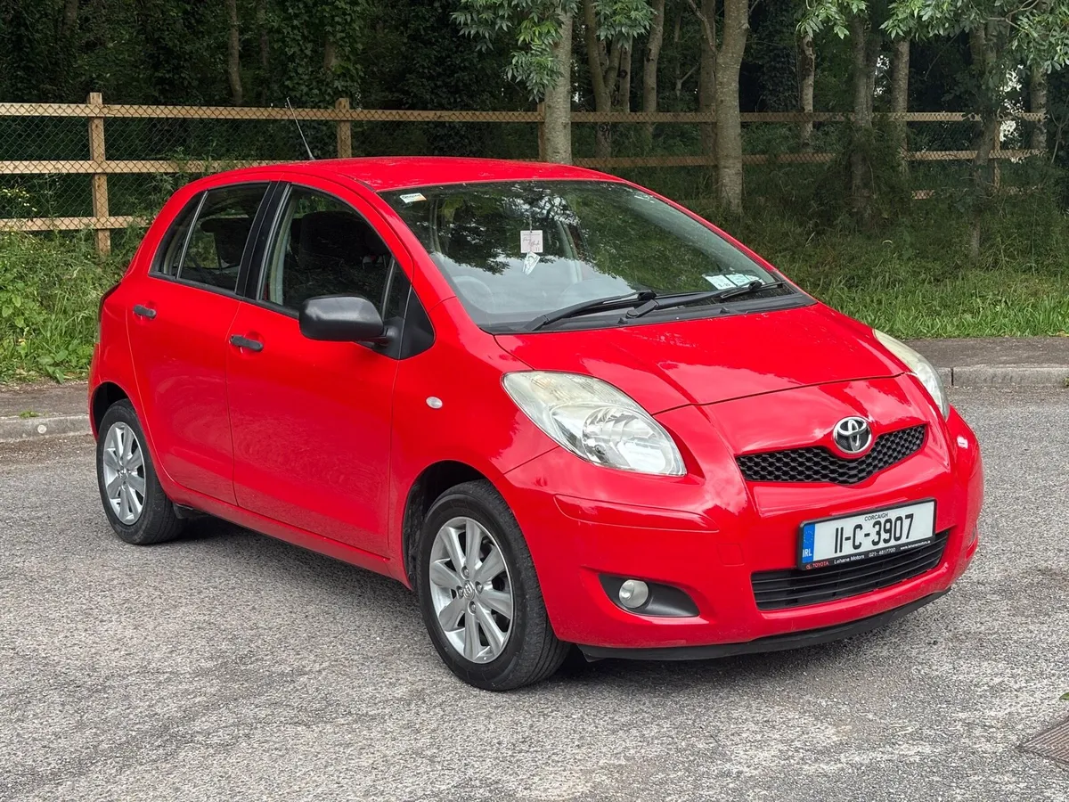 2011 TOYOTA YARIS 1.0 SPORT 63K NEW NCT & TAX - Image 1
