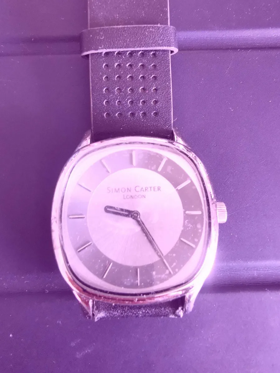 Simon Carter Gents Watch WT2002 Grey - Image 1
