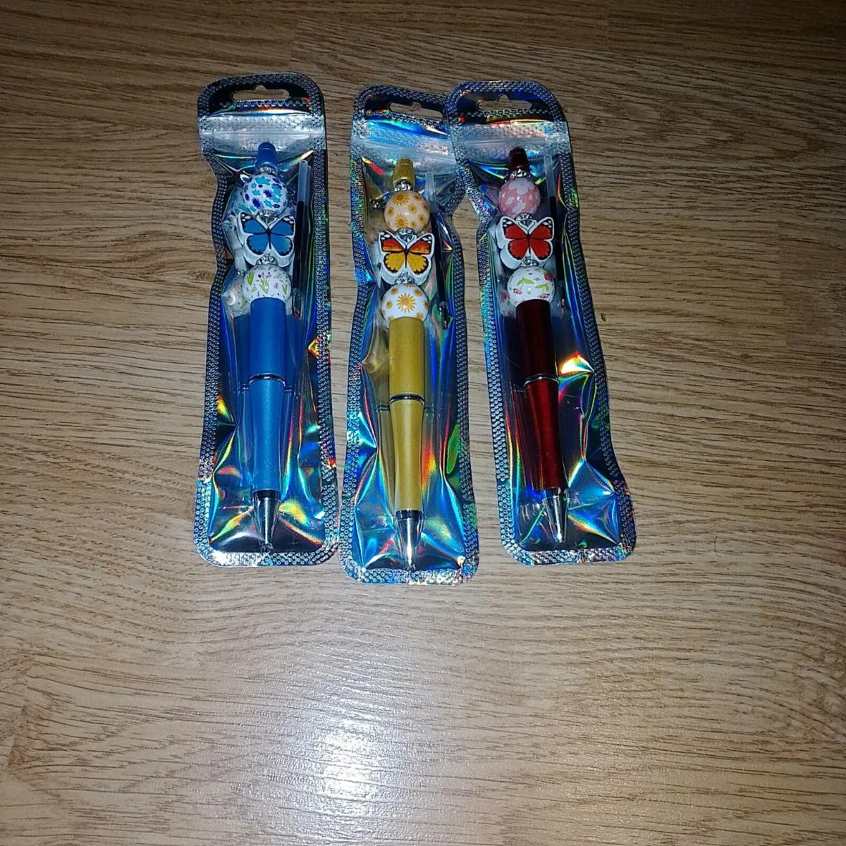 Beaded pens
