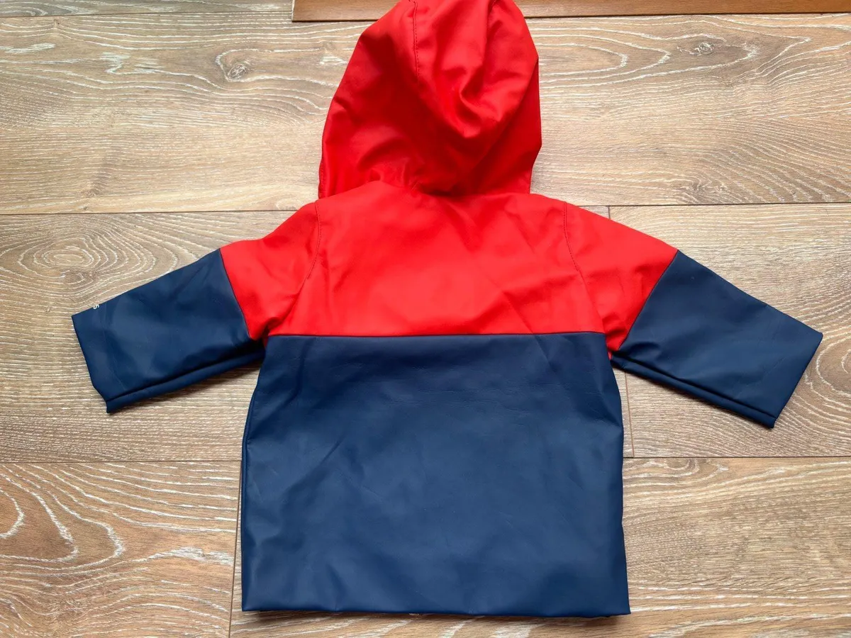 Jacadi Paris rain jacket kids size 12 mon/74cm - Image 4