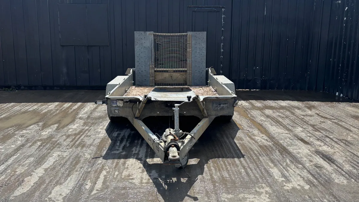 IFor Williams 3.5ton 10ft x 5.5ft Plant Trailer - Image 2