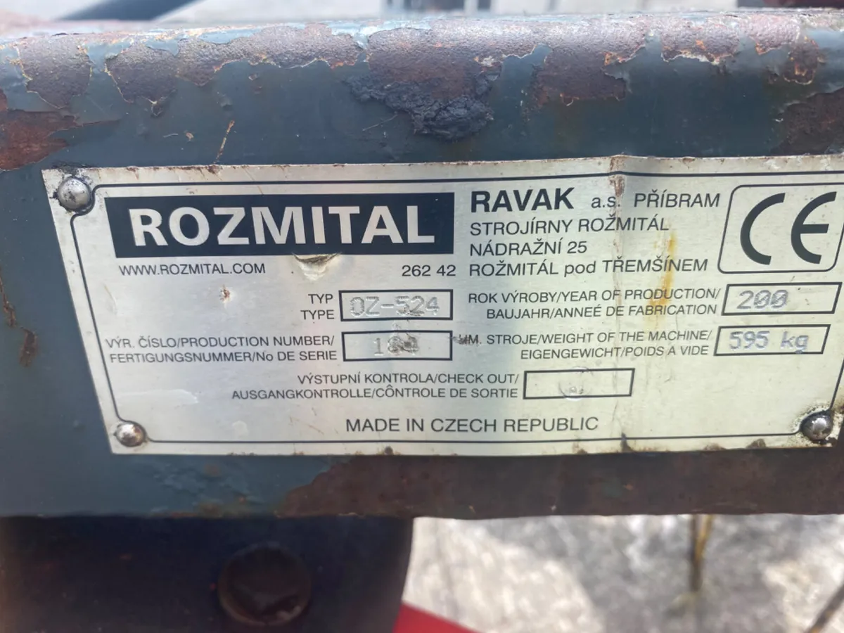 Rozmital 4 rotor tedder - Image 4