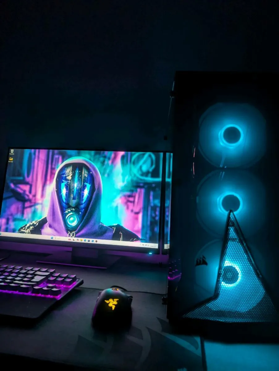 Ryzen 5500 | RX6600XT Gaming PC | NVMe |  Corsair - Image 3