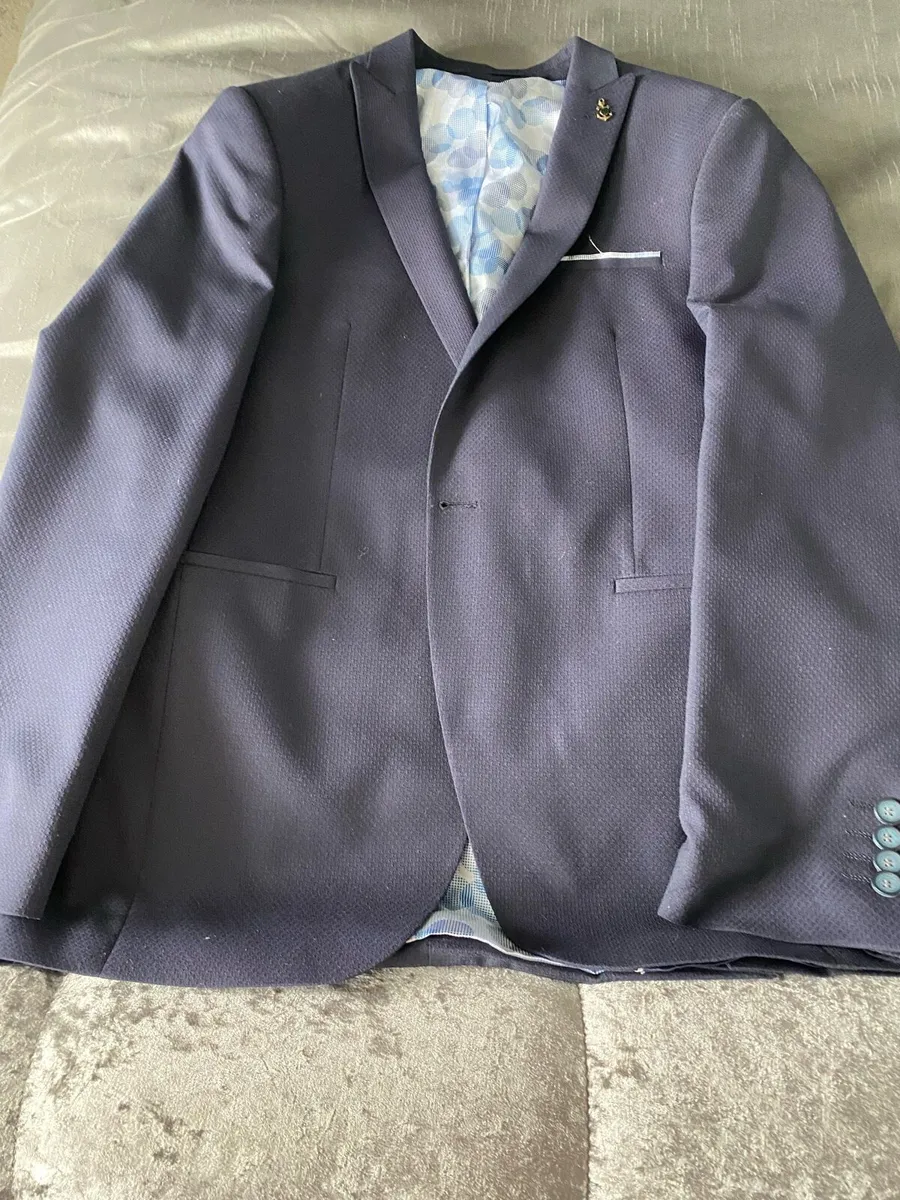 Travis Navy Suit - Image 2