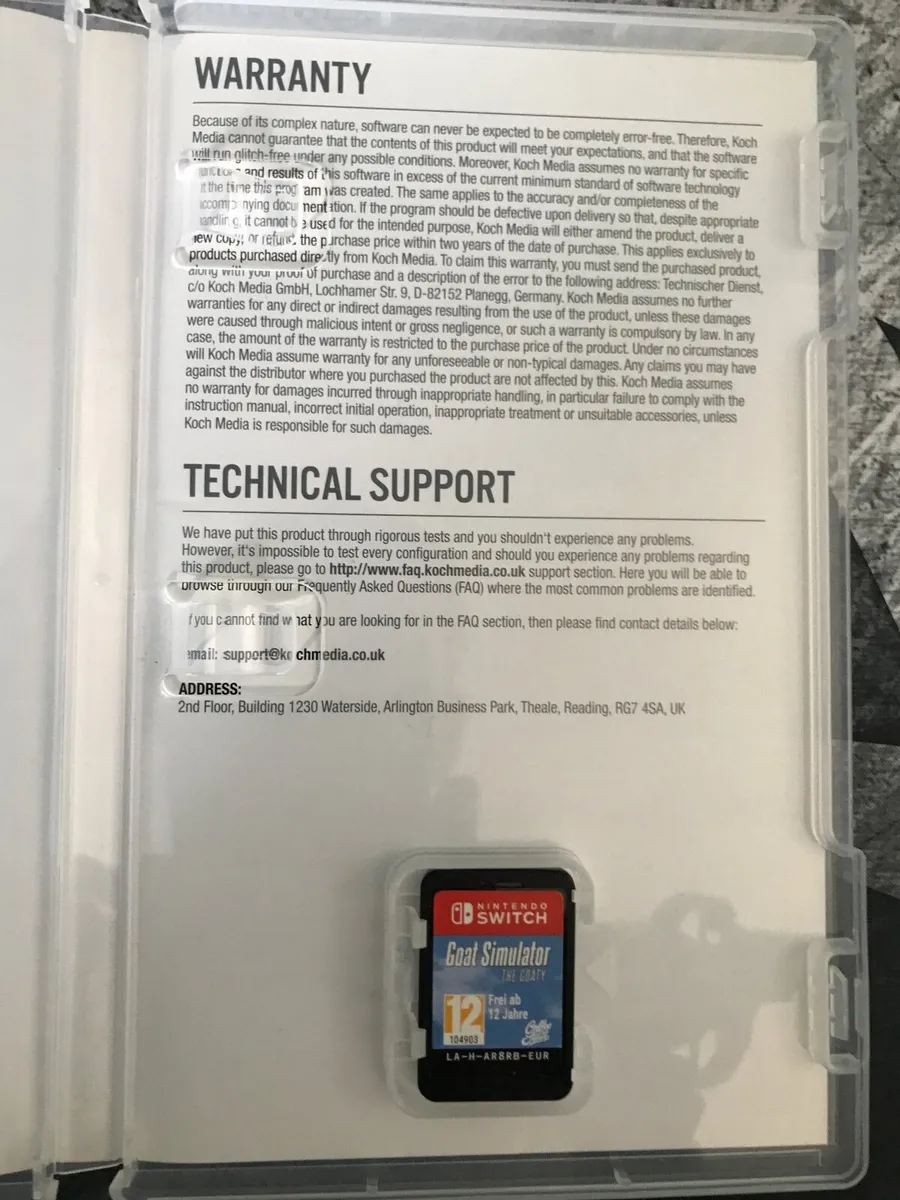 Nintendo switch game for sale - Image 2