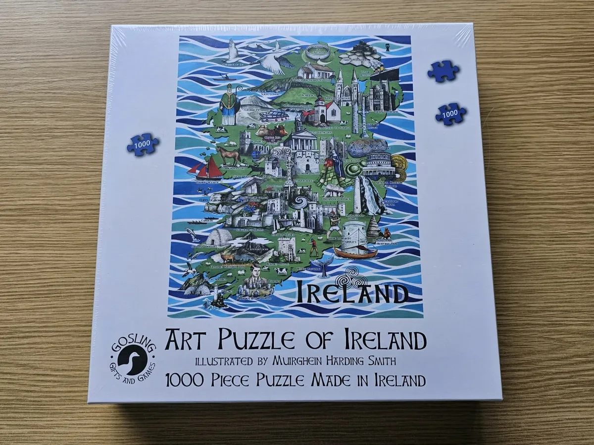 1000 Jigsaw puzzle Ireland New Sealed Art - Image 1