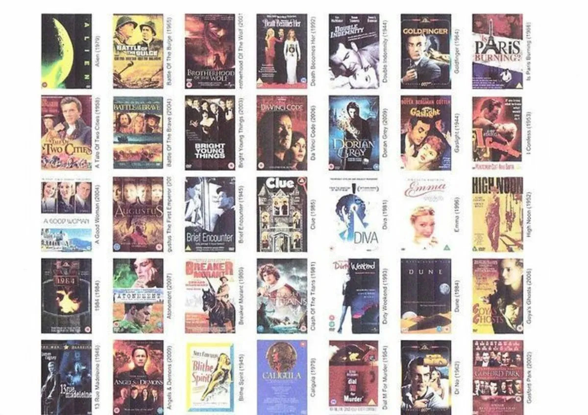 DVD Films For Sale - Image 1