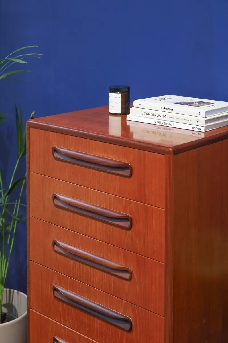 Mid Century Furniture G Plan Fresco Tallboy - Image 2