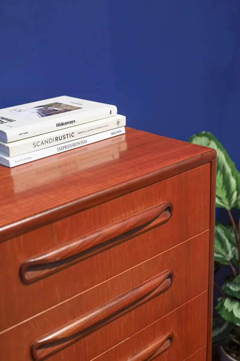 Mid Century Furniture G Plan Fresco Tallboy - Image 3