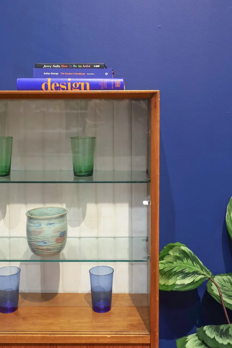 Mid Century Furniture Turnidge Glazed Bookcase - Image 3