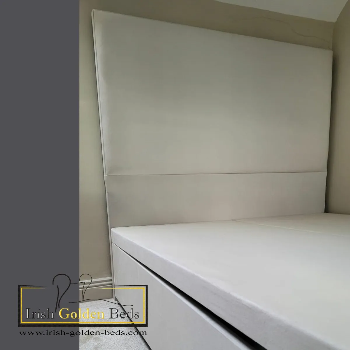bed frame and headboard, free delivery - Image 1