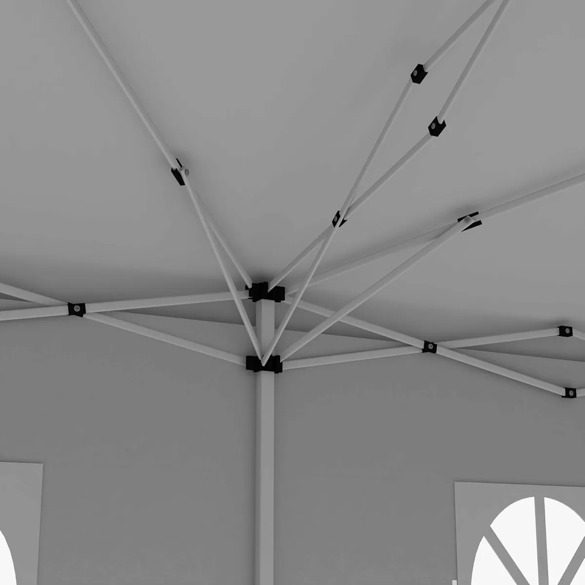 Pop-Up Gazebo 3x6m Waterproof with Walls - Image 2