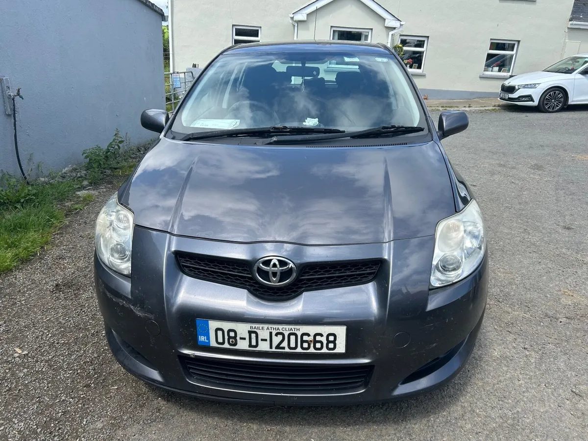 2008 Toyota auris D4D nct and taxed august 25 - Image 1