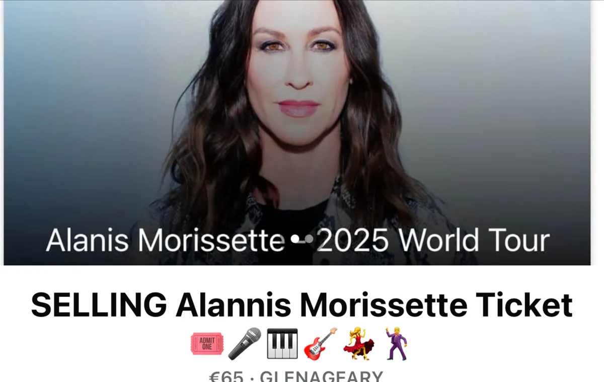 Alannis Morissette Tickets - Image 1